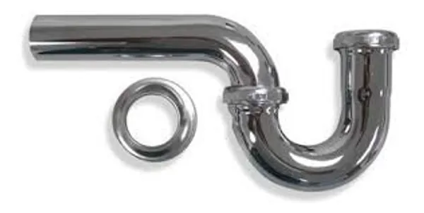 Sifón Metálico Para Fregadero 1 1/4" Cromado Brufer